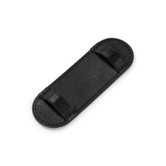 PLAQUE PROTECTION « BUND » CUIR NOIR