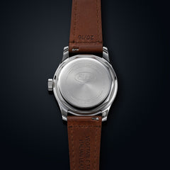 MONTRE AUTOMATIQUE CHAMONIX - BRACELET CUIR MARRON