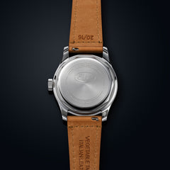 MONTRE AUTOMATIQUE CHAMONIX - BRACELET CUIR NATUREL