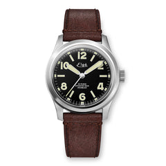 MONTRE AUTOMATIQUE CHAMONIX - BRACELET CUIR MARRON